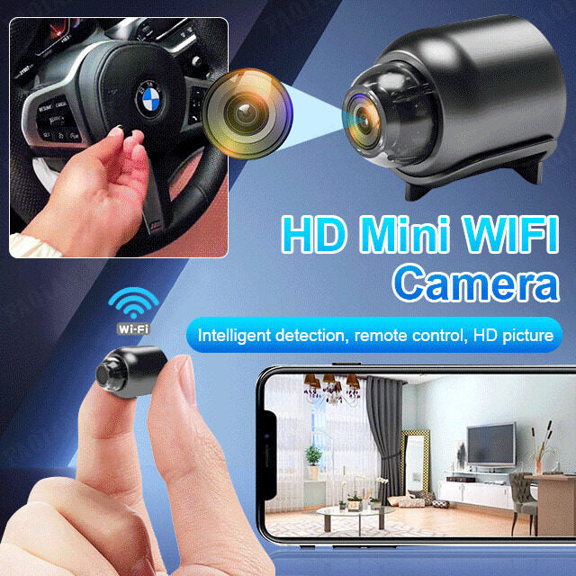LiveCam™️ HD 1080P Minikokoinen Wifi-Kamera