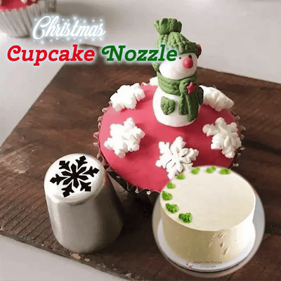 CakeNozzle™ joulusuuttimet leivontasarja