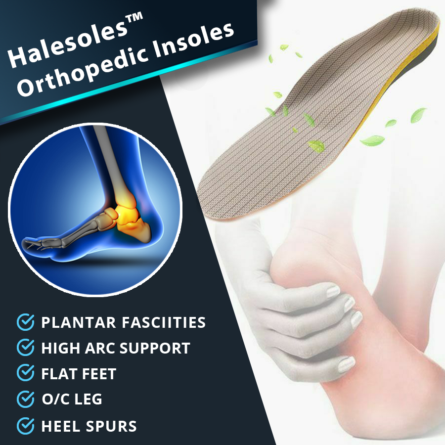 Halesoles™ Ortopediset pohjalliset | Tänään 1+1 ilmaiseksi