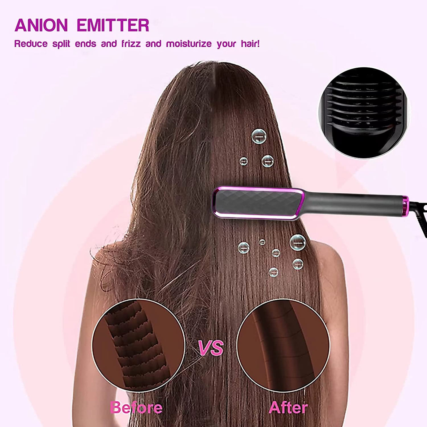 HairTech Pro™ - Keraaminen hiusten suoristusrauta