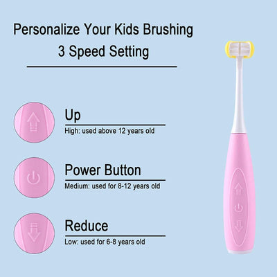 SmartBrush™ Kids 3-puoleinen sähköhammasharja