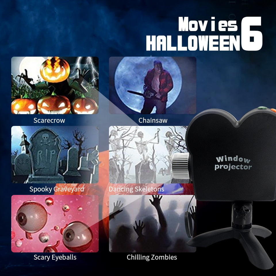 HallowJect™ Halloween-laserprojektori