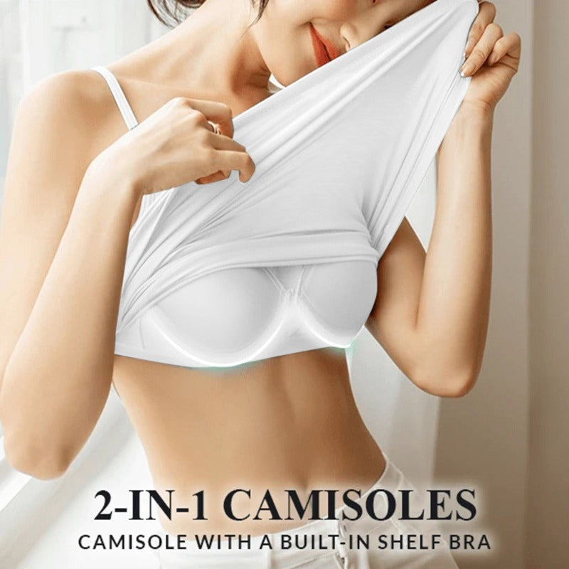 FineCami™ Camisole-toppi, joissa on sisäänrakennetut rintaliivit | Tänään 1+1 ilmaiseksi 🎁