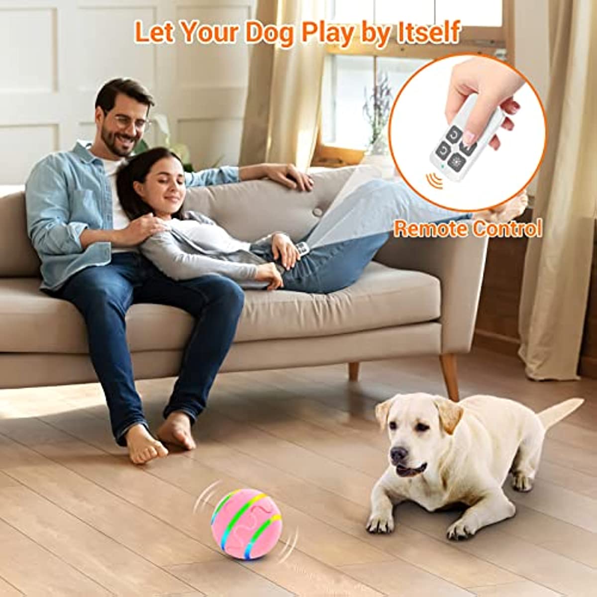 AutoRoll™ älykäs interaktiivinen koirapallo
