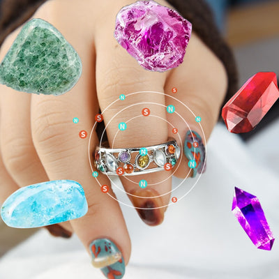 WeightRing™️ Moderni kristallikvartsi IONIX-sormus | Tänään 1+1 ilmaiseksi