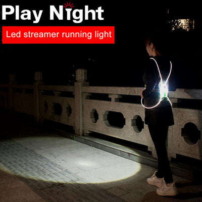 NightGuard™ LED heijastava liivi juoksijoille
