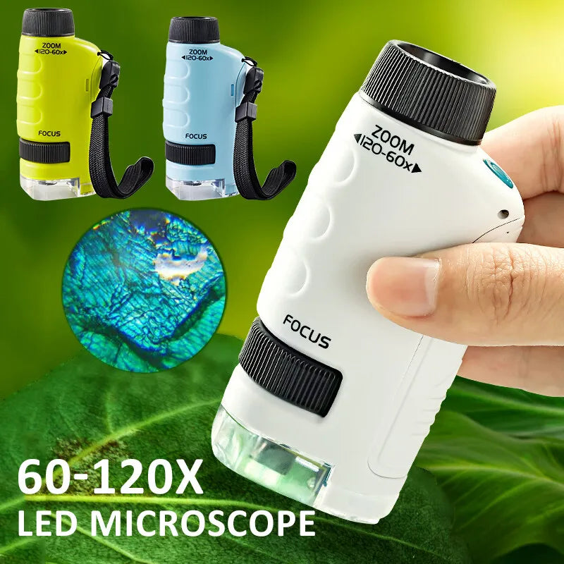 KidsScope™ Minikokoinen käsimikroskooppi